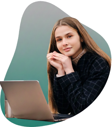 Student using laptop to get urgent Kaplan assignment help UK